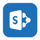 Sharepoint, Solid icon