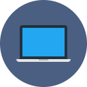 laptop, screen, computer, notebook, technology icon