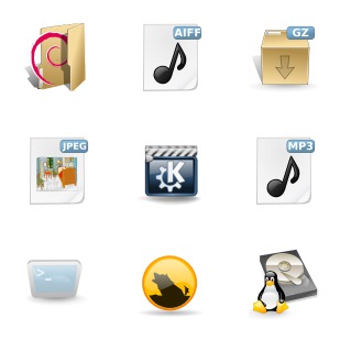 Vista Inspirate icon sets preview
