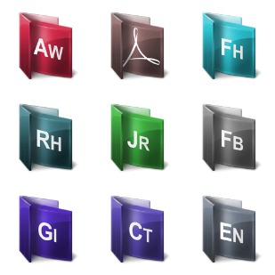 Adobe Folders icon sets preview
