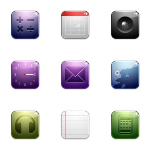 CMT iPhone icon sets preview