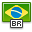 flag, brazil icon