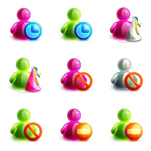 Chat icon sets preview