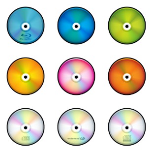 CD Stock icon sets preview