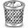 trash, full icon
