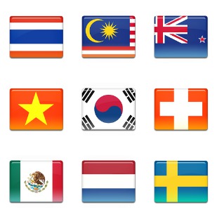 Country Flags Set 3 icon sets preview