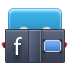 reading, book, facebook icon