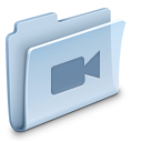 video, movie, film, folder icon