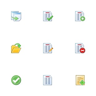 Matte set: Basic icon sets preview