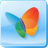 logo, live, microsoft, hotmail, square, msn, butterfly icon
