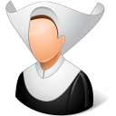nun, catholic icon