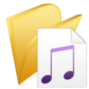 music,folder icon