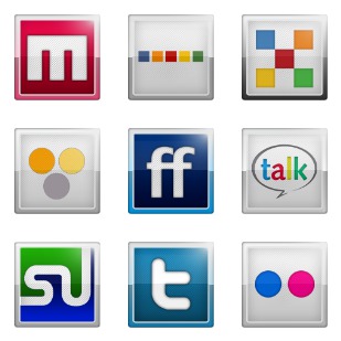 65 Social icon sets preview
