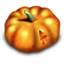 bloody,pumpkin,halloween icon