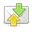 mail, send, receive, gnome icon