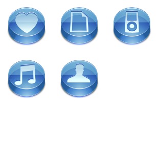 My Fav Button icon sets preview