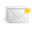 mail, email, envelop, new, message, letter icon
