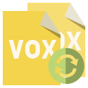 file, refresh, vox, format icon