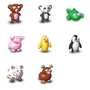 Archigraphs Animal icon sets preview
