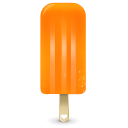 orange, icecream icon