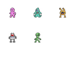 Alien icon sets preview