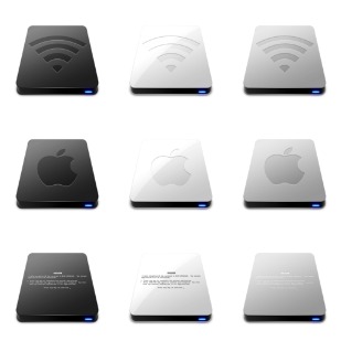 Slick Drives icon sets preview
