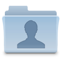 user, people, human, profile, account, folder icon