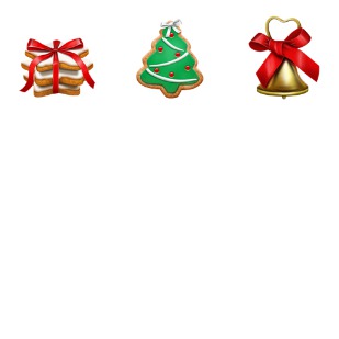 Happy Christmas icon sets preview