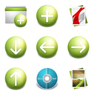 Aire Mac icon sets preview