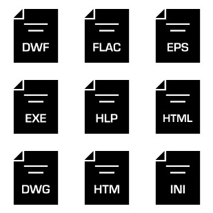 File Names ! icon sets preview