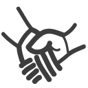 hand, partnership, shake, deal icon
