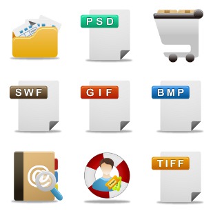 Pretty Office 4 icon sets preview