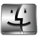 finder, metal icon