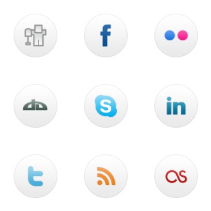 Smoothies Social Media icon sets preview