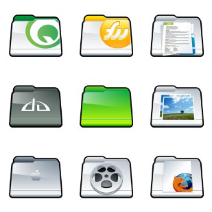 Folder icon sets preview
