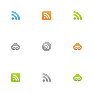 RSS icon sets preview