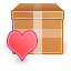 love, box, valentine icon