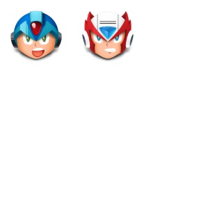 Rockman X icon sets preview