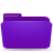 violet, folder icon