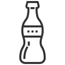 cola, juice, bottle, beverage icon
