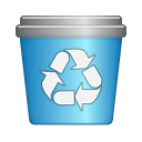 Bin, Recycle icon