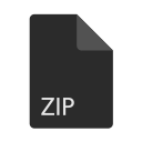 zip, file, format, extension icon