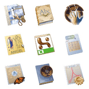 Paradise Applications icon sets preview