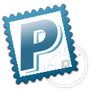 stamp, paypal, postage icon