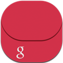 Flat, Gmail, Round icon