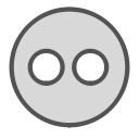 circle, flickr, brand, shape, robot, avatar icon
