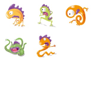 SCARYMONSTER icon sets preview