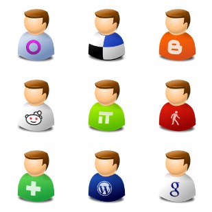 User Web 2.0 icon sets preview