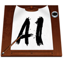 illustrator, file, ai, document icon