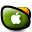 apple, item, menu icon